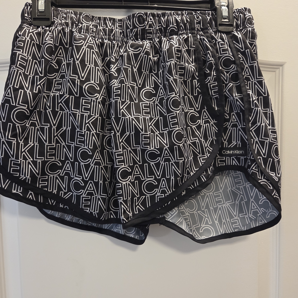 Women's Calvin Klein Black Athletic Shorts Size S